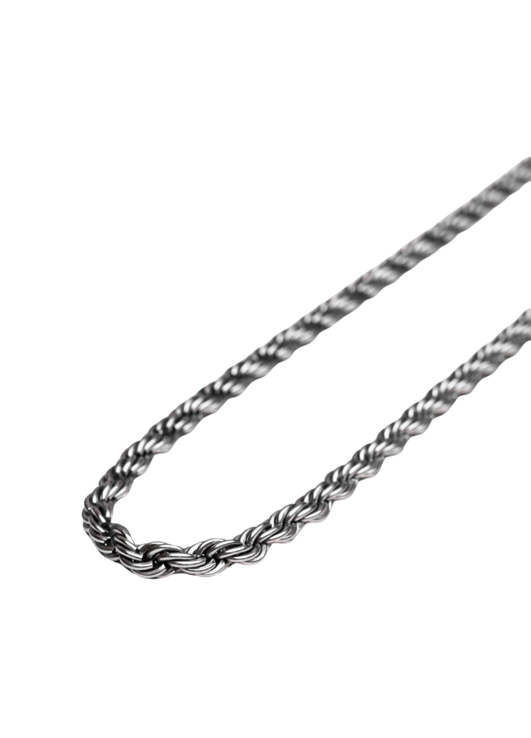 Cadena Torzal Italiano Silver