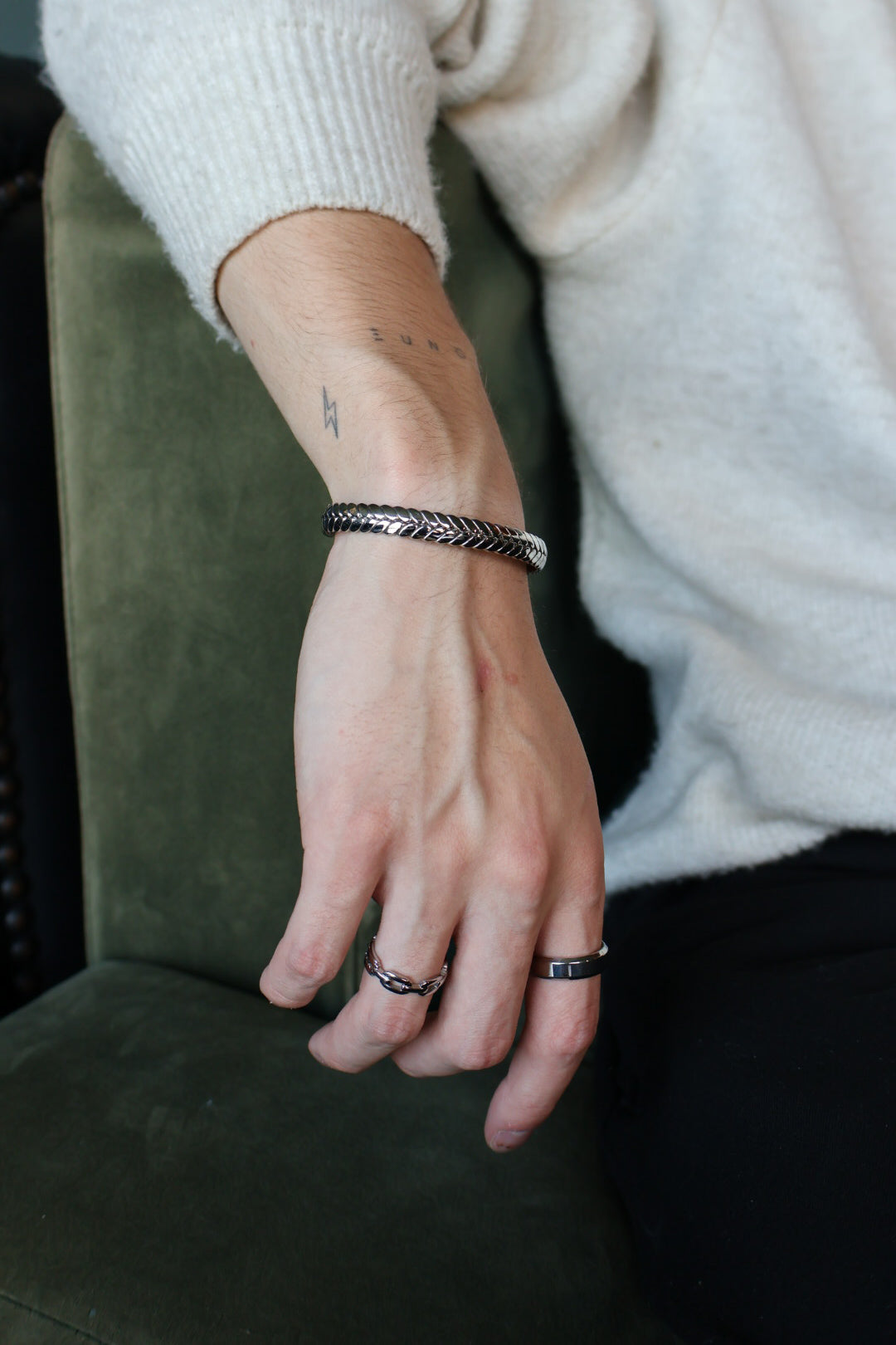 Brazalete Porto Silver