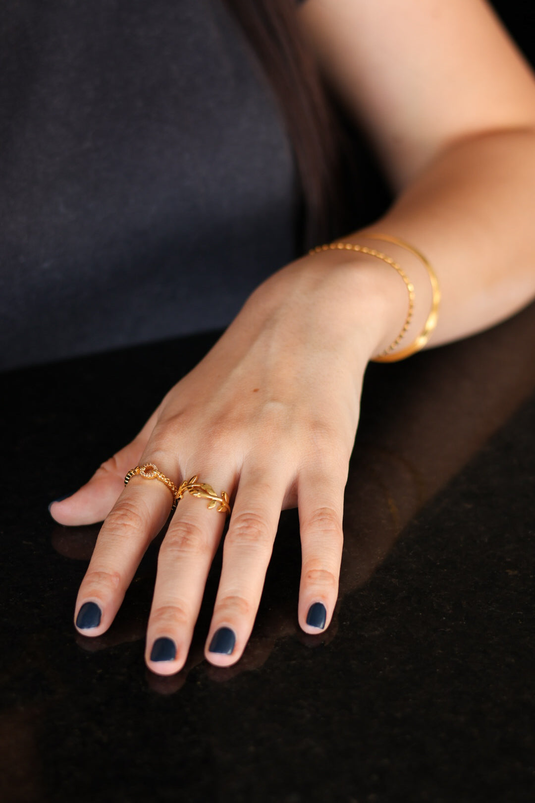 Anillo Clavel Gold