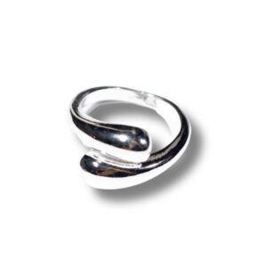 anillo dama plata